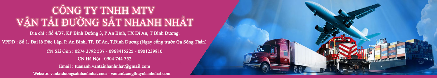 CÔNG TY TNHH MTV VẬN TẢI ĐƯỜNG SẮT NHANH NHẤT CÔNG TY TNHH MTV VẬN TẢI ĐƯỜNG SẮT NHANH NHẤT